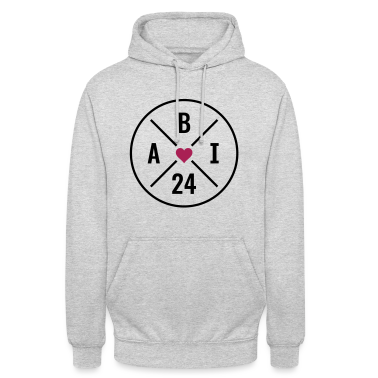 Abitur Hoodie - Abitur 2024 - Abschluss - Abi 2024 - Herz - Abi 24