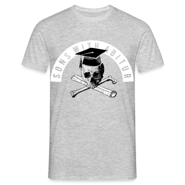 Abitur T-Shirt - Sons with Abitur - Black Shirts Edition