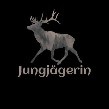 Motiv Hirsch - Jungjägerin