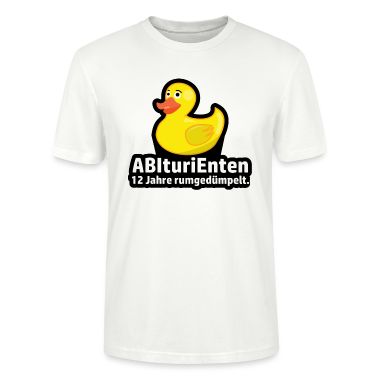 Abitur T-Shirt - AbituriEnten 12 Jahre rumgedümpelt