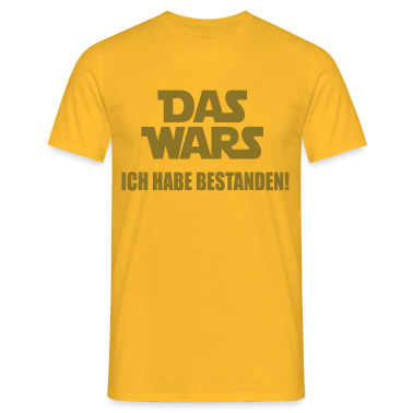 Abitur T-Shirt - Das wars bestanden