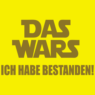 Motiv Das wars bestanden