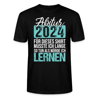 Abitur T-Shirt - Abitur 2024 Geschenke Mädchen Jungen Abiturient