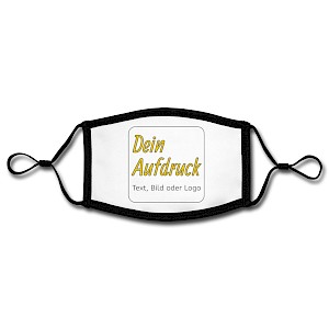 Kontrastmaske, einstellbar (Small) mit Text, Bild oder Logo bedrucken lassen