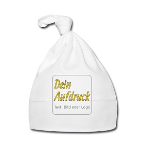 Baby Mütze mit Text, Bild oder Logo bedrucken lassen