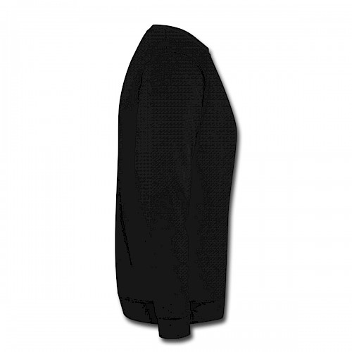 Unisex Pullover Rechts in der Farbe Schwarz bedrucken lassen