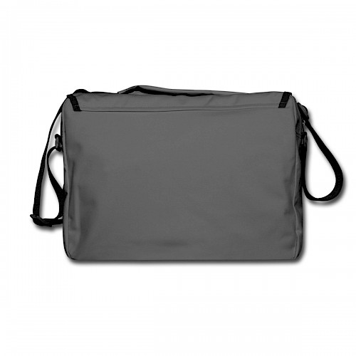 Umhängetasche Hinten in der Farbe Graphit/Schwarz bedrucken lassen
