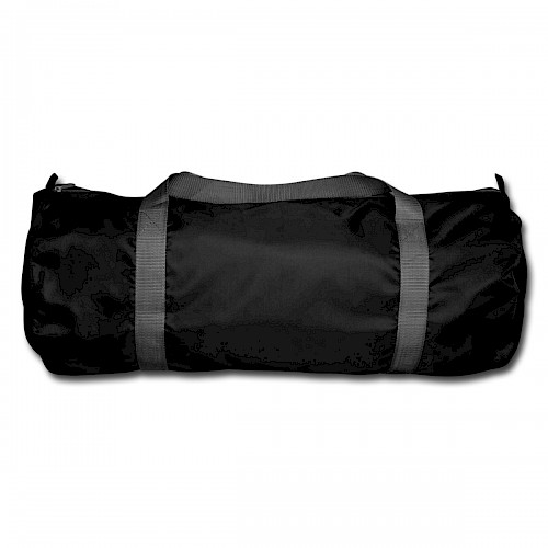 Sporttasche Hinten in der Farbe Schwarz bedrucken lassen