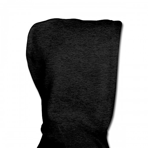 Kinder Premium Hoodie Kapuze rechts in der Farbe Anthrazit bedrucken lassen