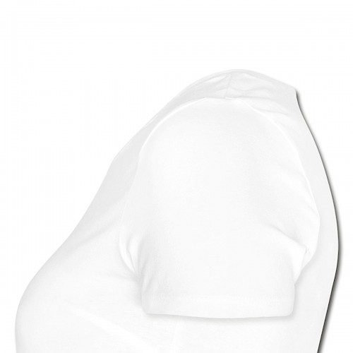 Frauen Schwangerschafts-T-Shirt Links in der Farbe Weiß bedrucken lassen