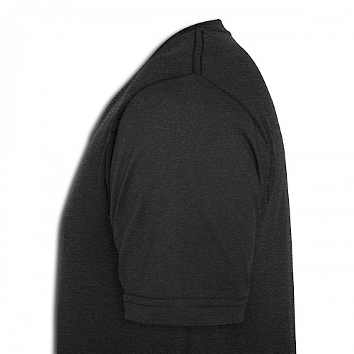 Männer Bio-T-Shirt mit V-Ausschnitt von Stanley & Stella Links in der Farbe Anthrazit bedrucken lassen