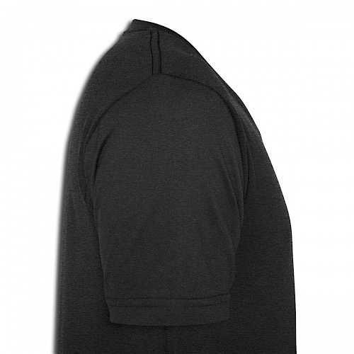 Männer Bio-T-Shirt mit V-Ausschnitt von Stanley & Stella Rechts in der Farbe Anthrazit bedrucken lassen