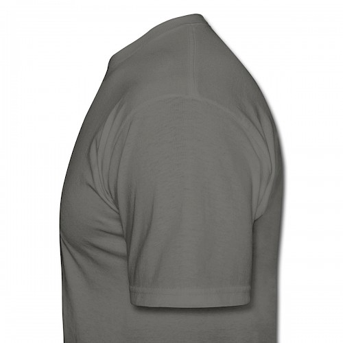 Männer T-Shirt Links in der Farbe Graphit bedrucken lassen