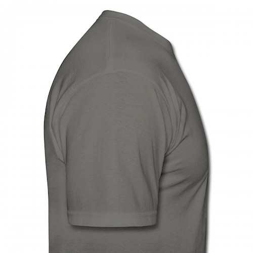 Männer T-Shirt Rechts in der Farbe Graphit bedrucken lassen