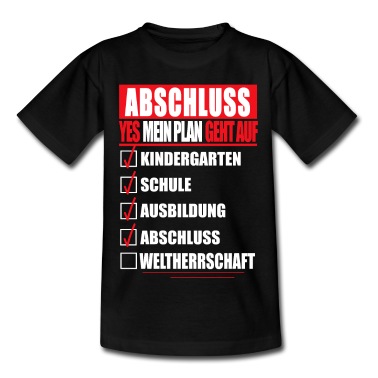 Abschluss T-Shirt - Ausbildung ABSCHLUSS Berufsabschluss Azubi Geselle