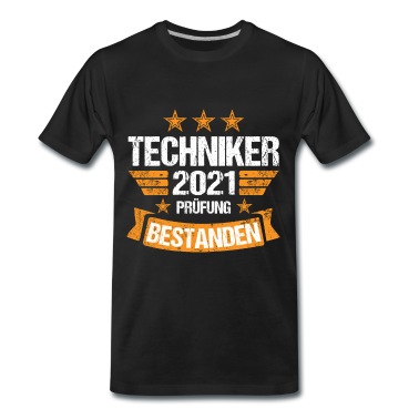 Abschluss T-Shirt - Techniker Abschluss Prüfung Bestanden 2021