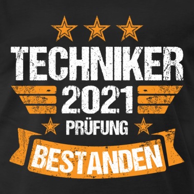Abschluss T-Shirt - Techniker Abschluss Prüfung Bestanden 2021