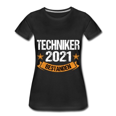 Abschluss T-Shirt - Techniker Abschluss Prüfung 2021 Bestanden