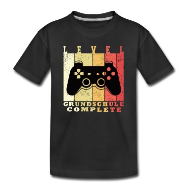 Abschluss T-Shirt - 5te Klasse Geschenk Fun Level Grundschule Complete