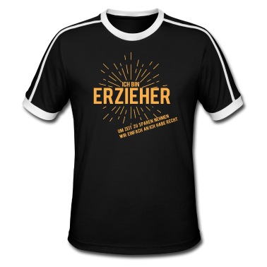 Abschluss T-Shirt - erzieher haben immer recht. Geschenk