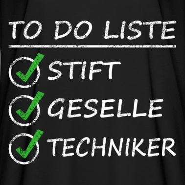 Abschluss T-Shirt - Techniker Abschluss Prüfung Bestanden To Do Liste