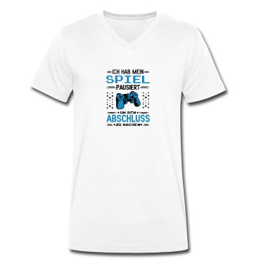 Abschluss T-Shirt - Gamer Abschluss für Zocker & Videospiele Fans