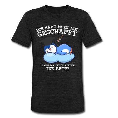 Abschluss T-Shirt - Abitur Geschafft Pinguin Abitur Abschluss 2021