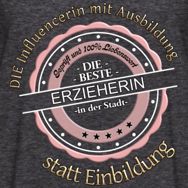 Abschluss T-Shirt - Beste Erzieherin Influencer Geschenk Abschluss
