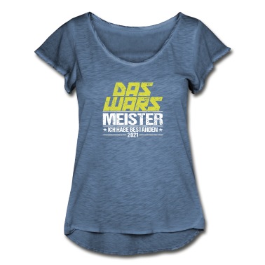 Abschluss T-Shirt - Meisterprüfung Meister bestanden 2021 Das Wars