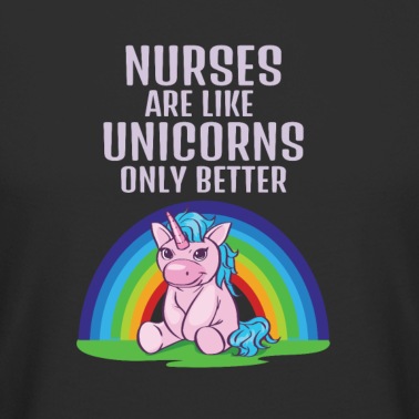 Abschluss T-Shirt - Krankenschwester Einhorn Krankenpfleger Plege