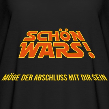 Abschluss T-Shirt - Schön Wars - Möge der Abschluss mit dir sein