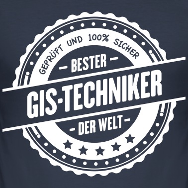 Abschluss T-Shirt - Bester GIS-Techniker