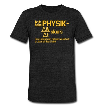 Abschluss T-Shirt - Physik LK Physiker Geschenkidee lustig Abschluss