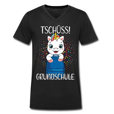 Abschluss T-Shirt - Grundschule Abschluss Einhorn Einschulung Geschenk
