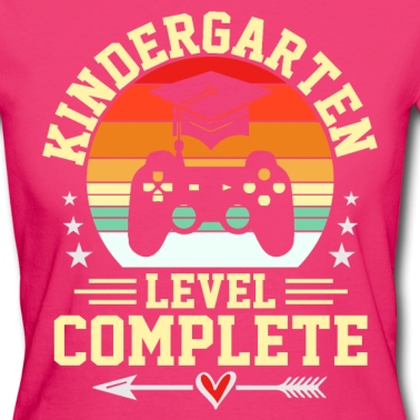 Abschluss T-Shirt - Kindergarten Level complete