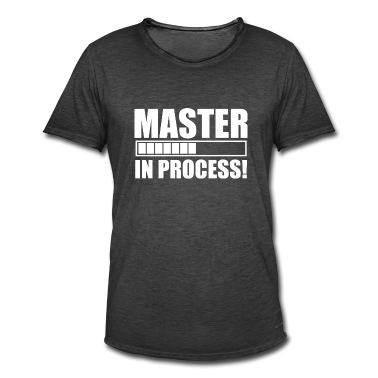Abschluss T-Shirt - Master in process Studium Abschluss Geschenk