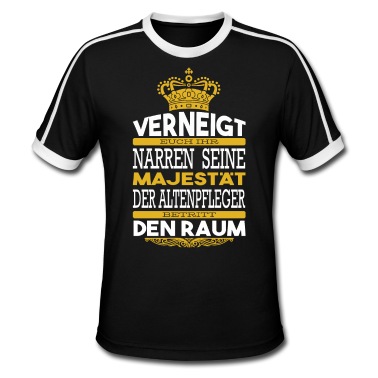 Abschluss T-Shirt - Majestät Altenpfleger