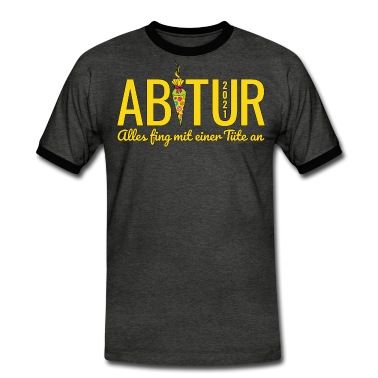 Abschluss T-Shirt - Abitur 2021 Alles fing mit einer Tüte an Abschluss