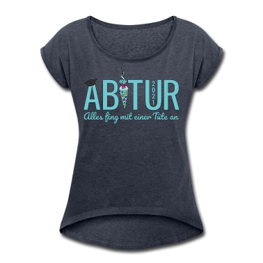 Abschluss T-Shirt - Abitur 2021 Alles fing mit einer Tüte an Abschluss