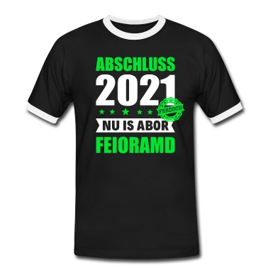 Abschluss T-Shirt - Abschluss 2021 Sachsen Abi Realschule Hauptschule