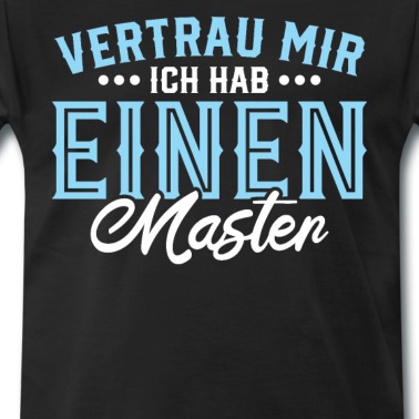 Abschluss T-Shirt - Master Abschluss Promotion Sponsion Uni Geschenk