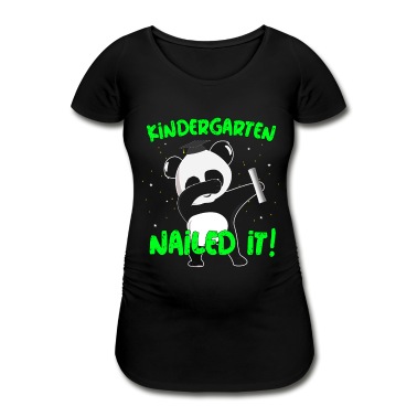 Abschluss T-Shirt - Kindergarten Nailed it Pandabär Abschluss Geschenk