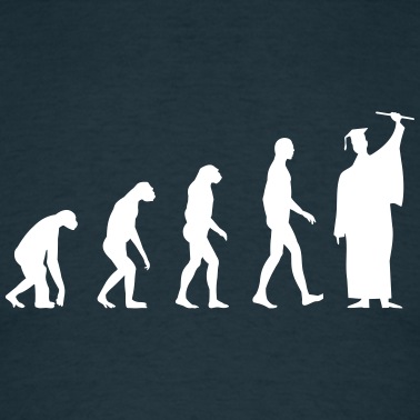 Abschluss T-Shirt - Evolution Student