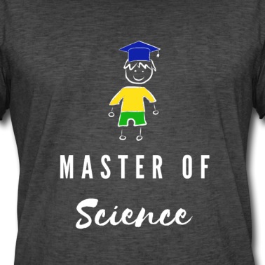 Abschluss T-Shirt - Master of Science Abschluss Uni