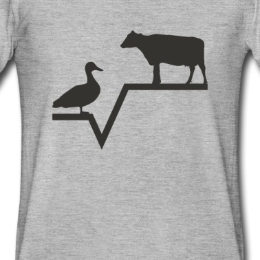 Abschluss T-Shirt - Nte Wurzel aus Q Ente Wurzel aus Kuh Mathe Idee