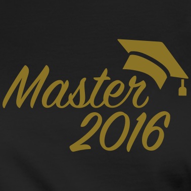 Abschluss T-Shirt - Master 2016