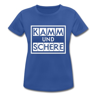 Abschluss T-Shirt - Kamm und Schere Friseurin Friseur Salon Team Prüfu