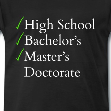 Abschluss T-Shirt - Master's Degree Graduation Graduate Geschenk
