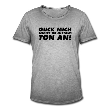 Abschluss T-Shirt - Guck mich nicht in diesem Ton an