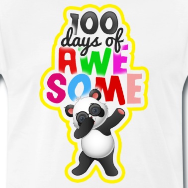 Abschluss T-Shirt - 100 Schultage für Kindergarten Grundschule